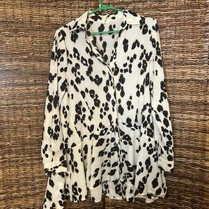 Enthro Leopard Tunic Dress